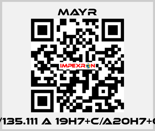 1/135.111 A 19H7+C/A20H7+C Mayr