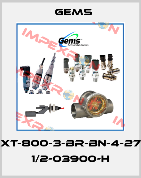 XT-800-3-BR-BN-4-27 1/2-03900-H Gems
