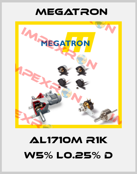 AL1710M R1K W5% L0.25% D Megatron