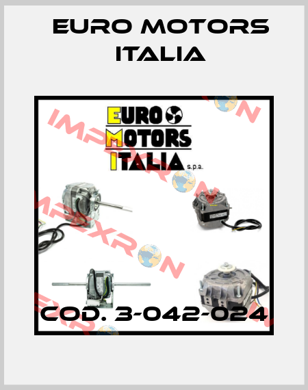 Cod. 3-042-024 Euro Motors Italia