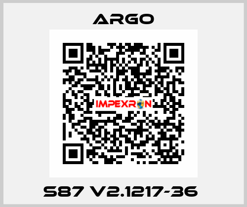 S87 V2.1217-36  Argo