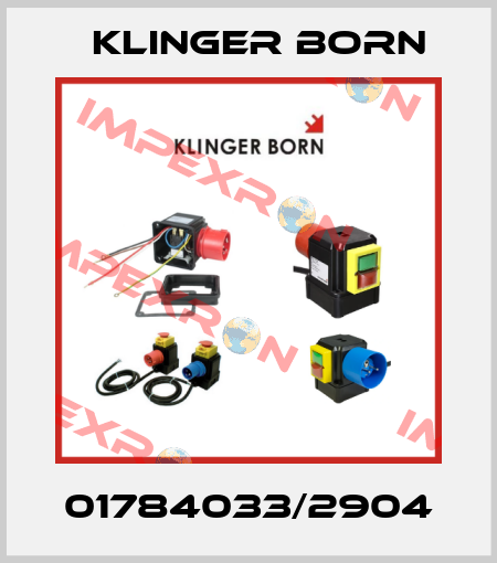 01784033/2904 Klinger Born