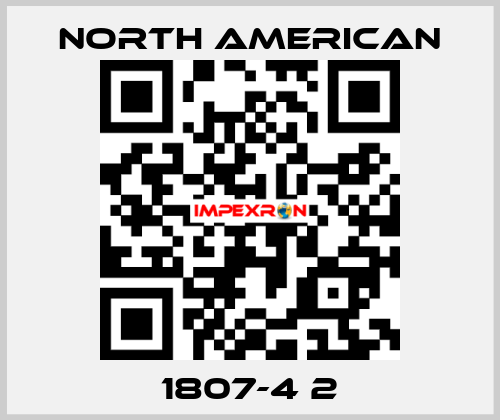 1807-4 2 NORTH AMERICAN