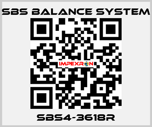 SBS4-3618R SBS BALANCE SYSTEM