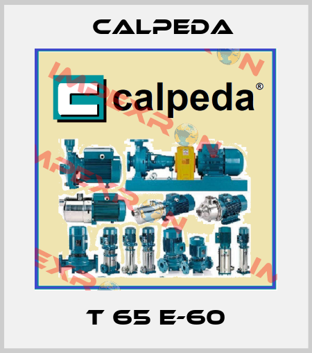 T 65 E-60 Calpeda