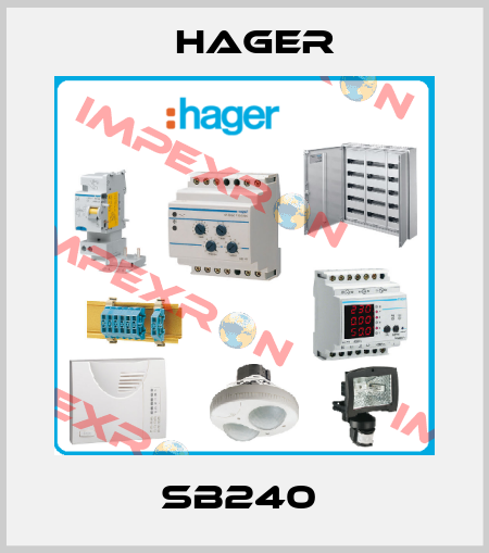 SB240  Hager