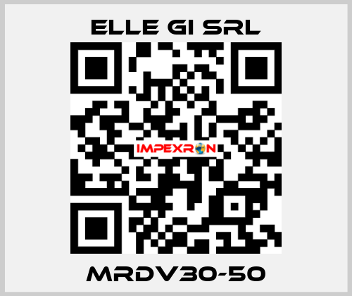 MRDV30-50 ELLE GI SRL