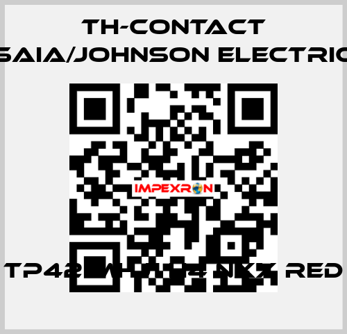 TP42 MHJ1 H4 NXX RED TH-Contact (Saia/Johnson Electric)