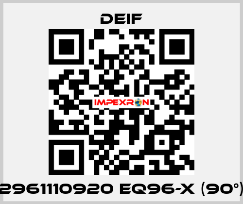 2961110920 EQ96-x (90°) Deif