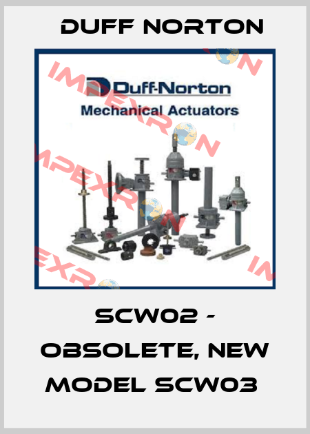 SCW02 - OBSOLETE, NEW MODEL SCW03  Duff Norton