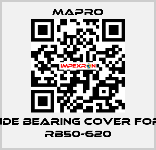 NDE bearing cover for RB50-620 Mapro