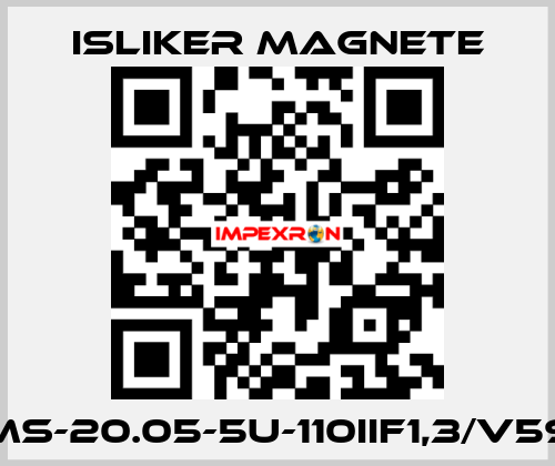 GMs-20.05-5U-110IIF1,3/V590 ISLIKER MAGNETE