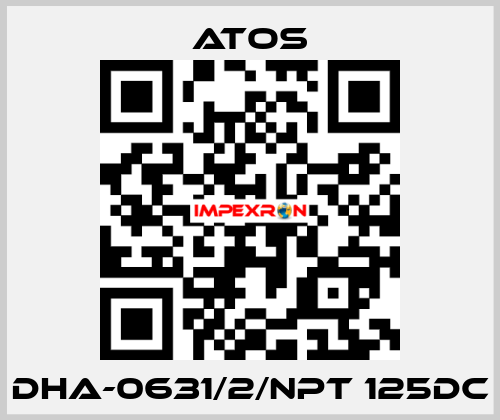 DHA-0631/2/NPT 125DC Atos