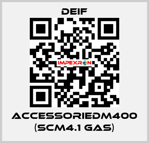 AccessorieDM400 (SCM4.1 GAS) Deif