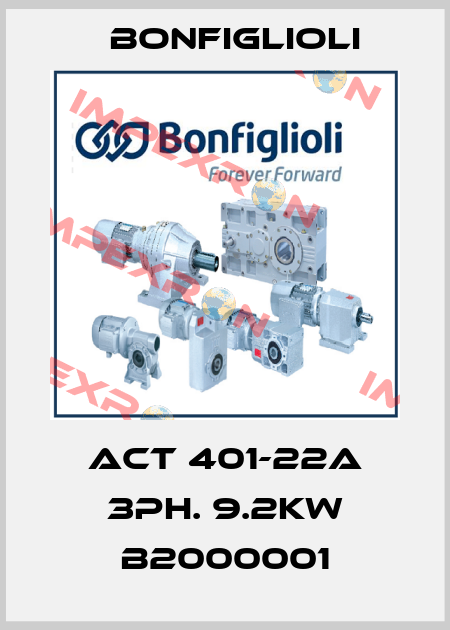 ACT 401-22A 3ph. 9.2kW B2000001 Bonfiglioli