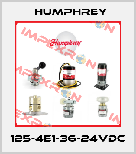 125-4E1-36-24vdc Humphrey