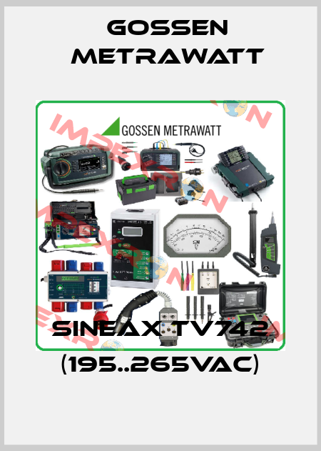 SINEAX TV742 (195..265VAC) Gossen Metrawatt