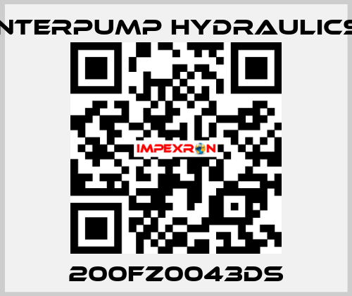 200FZ0043DS Interpump hydraulics