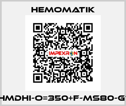HMDHI-O=350+F-MS80-G1 Hemomatik