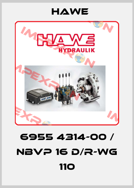 6955 4314-00 / NBVP 16 D/R-WG 110 Hawe