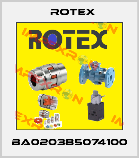 BA020385074100 Rotex