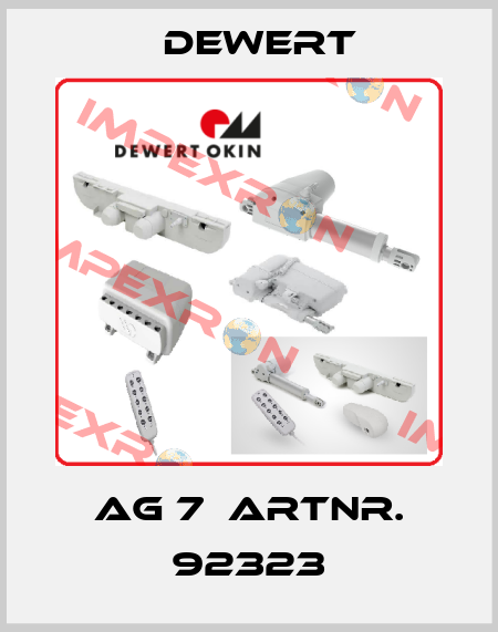 AG 7  ArtNr. 92323 DEWERT