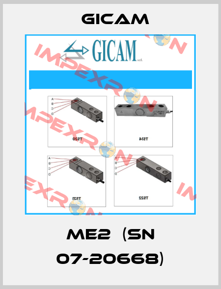 ME2  (sn 07-20668) Gicam