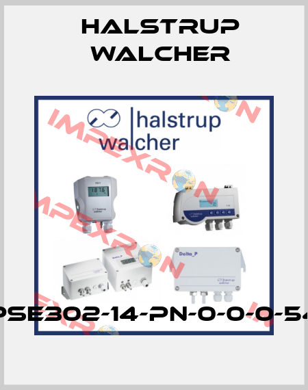 PSE302-14-PN-0-0-0-54 Halstrup Walcher