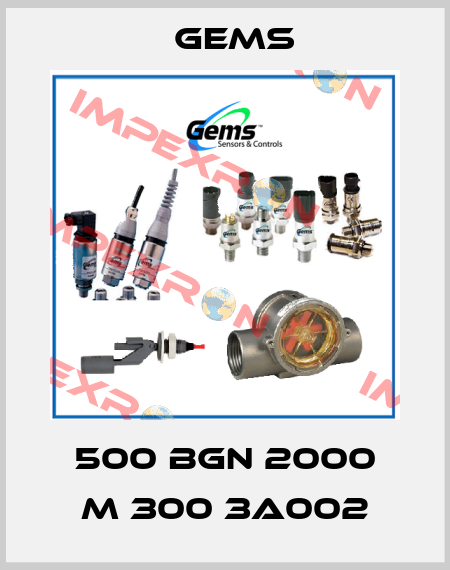 500 BGN 2000 M 300 3A002 Gems