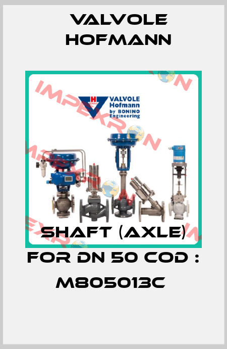 SHAFT (AXLE) FOR DN 50 COD : M805013C  Valvole Hofmann