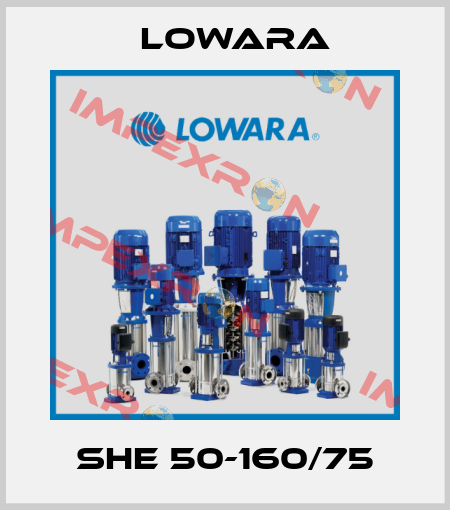 SHE 50-160/75 Lowara