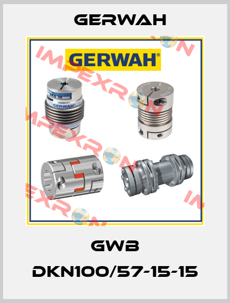 GWB DKN100/57-15-15 Gerwah
