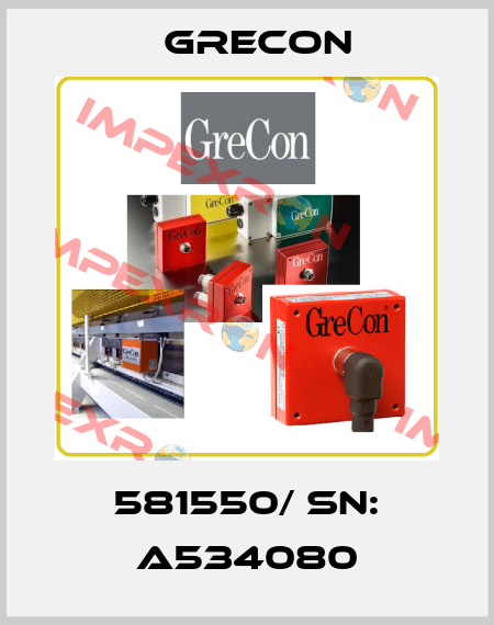 581550/ Sn: A534080 Grecon