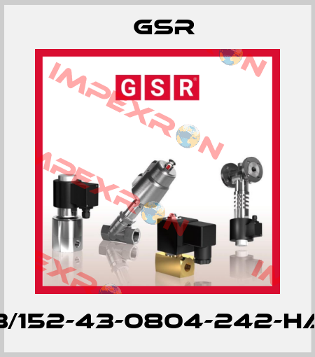 3/152-43-0804-242-HA GSR