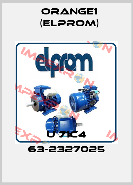 U 71C4 63-2327025 ORANGE1 (Elprom)