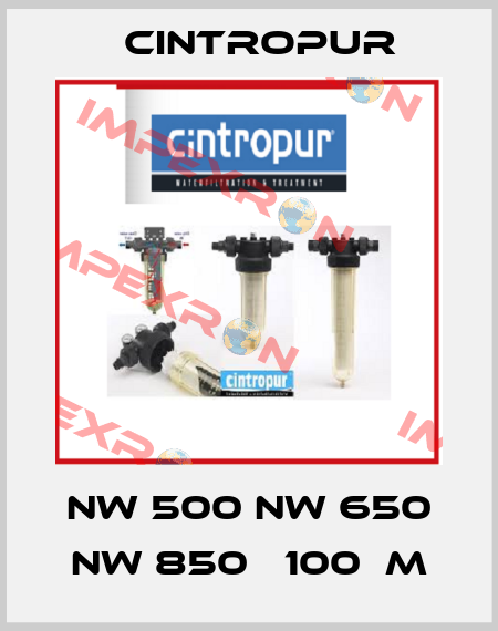 NW 500 NW 650 NW 850   100μm Cintropur