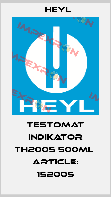 Testomat Indikator TH2005 500ml  Article: 152005 Heyl