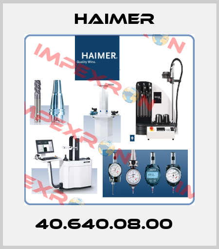  40.640.08.00   Haimer