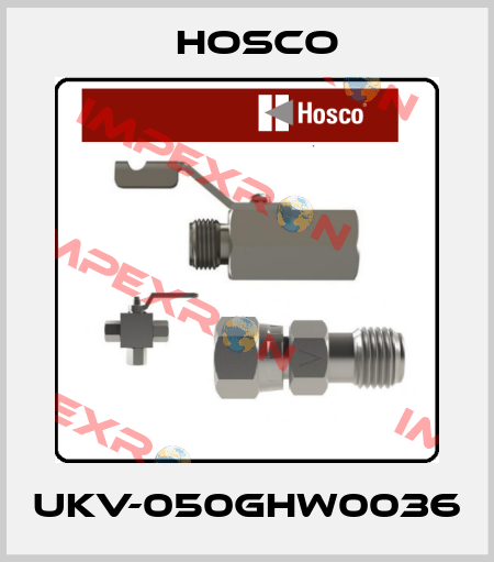 UKV-050GHW0036 Hosco