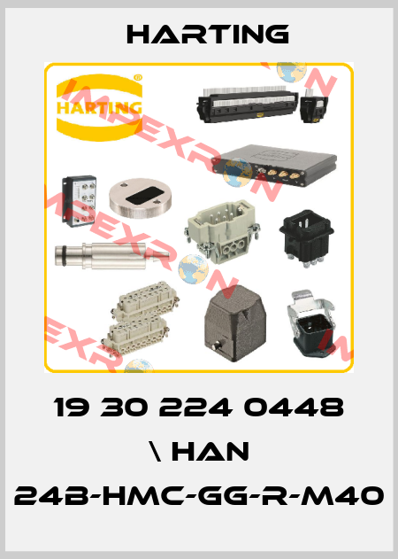 19 30 224 0448 \ Han 24B-HMC-gg-R-M40 Harting