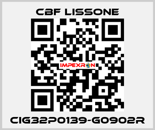 CIG32P0139-G0902R CBF LISSONE