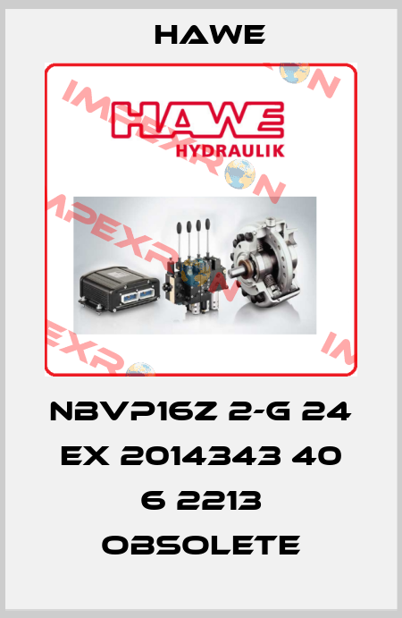 NBVP16Z 2-G 24 EX 2014343 40 6 2213 obsolete Hawe