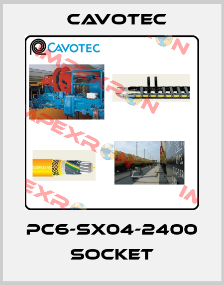 PC6-SX04-2400  SOCKET Cavotec