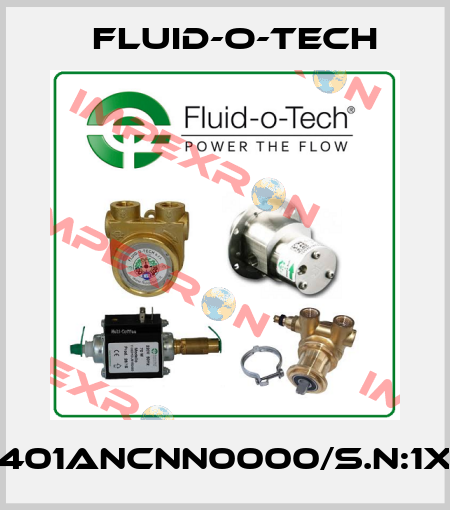 PA0401ANCNN0000/S.N:1X664 Fluid-O-Tech
