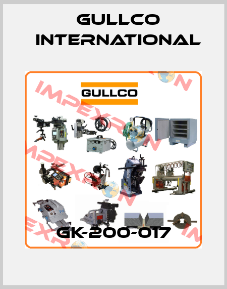 GK-200-017 Gullco International