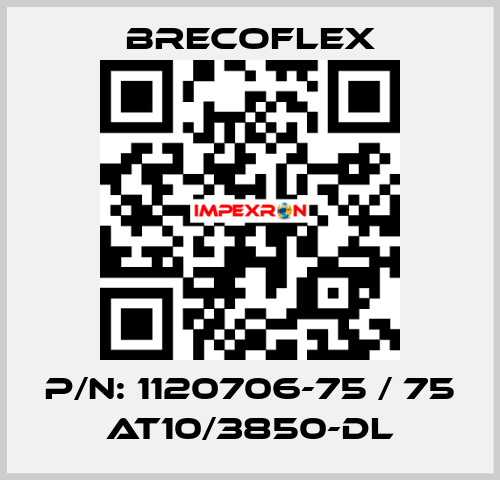 P/N: 1120706-75 / 75 AT10/3850-DL Brecoflex