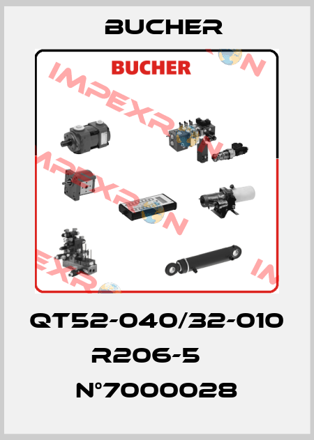 QT52-040/32-010 R206-5    N°7000028 Bucher