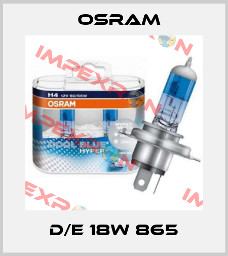 D/E 18W 865 Osram