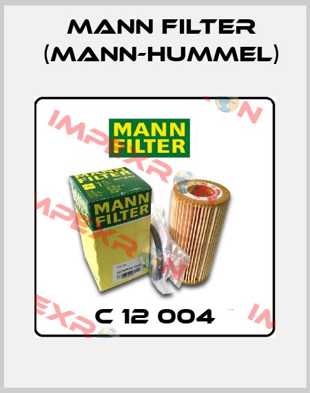 C 12 004 Mann Filter (Mann-Hummel)