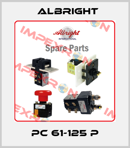 PC 61-125 P Albright